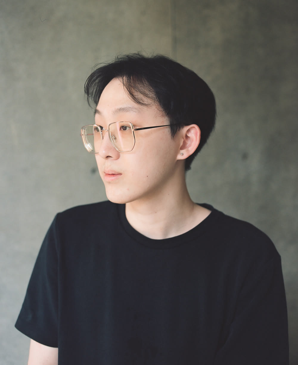 Close portrait of Jieming Wei